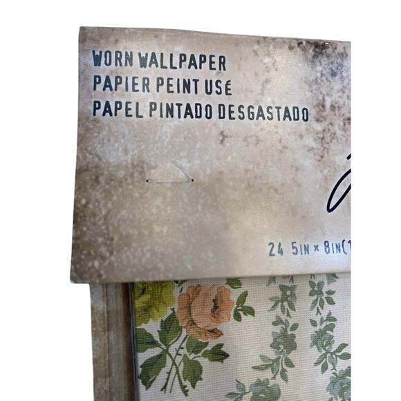 Jim Holtz idea-ology Worn Wallpaper Vintage Texture Salvaged 12 Designs - Picture 2 of 9